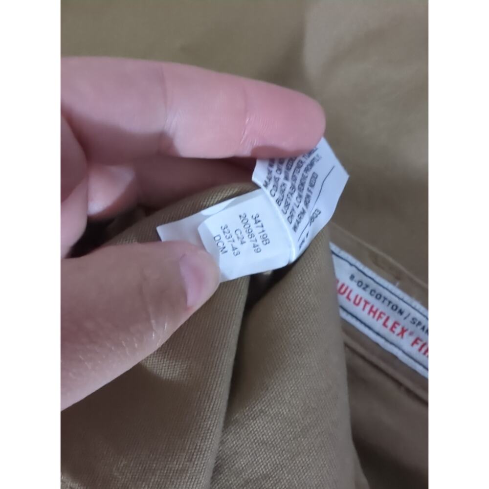 Duluth Womens Cargo Pants Fire Hose Flex Shift Slim Leg Pants Dark Gray 18 X 31 - Picture 6 of 11